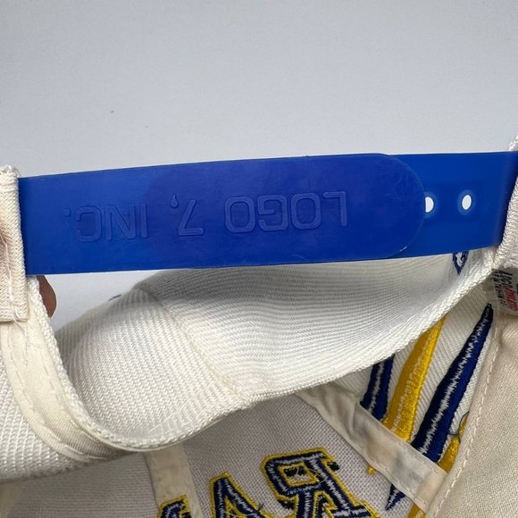 Vintage Los Angeles LA Rams NFL Diamond Cut Logo Athletic Hat Snapback Cap Men U - Picture 9 of 10